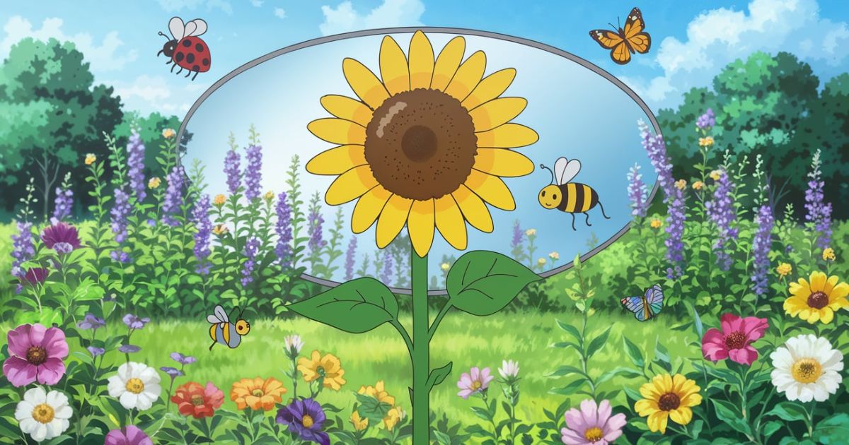 Peek-a-Boo in the Garden