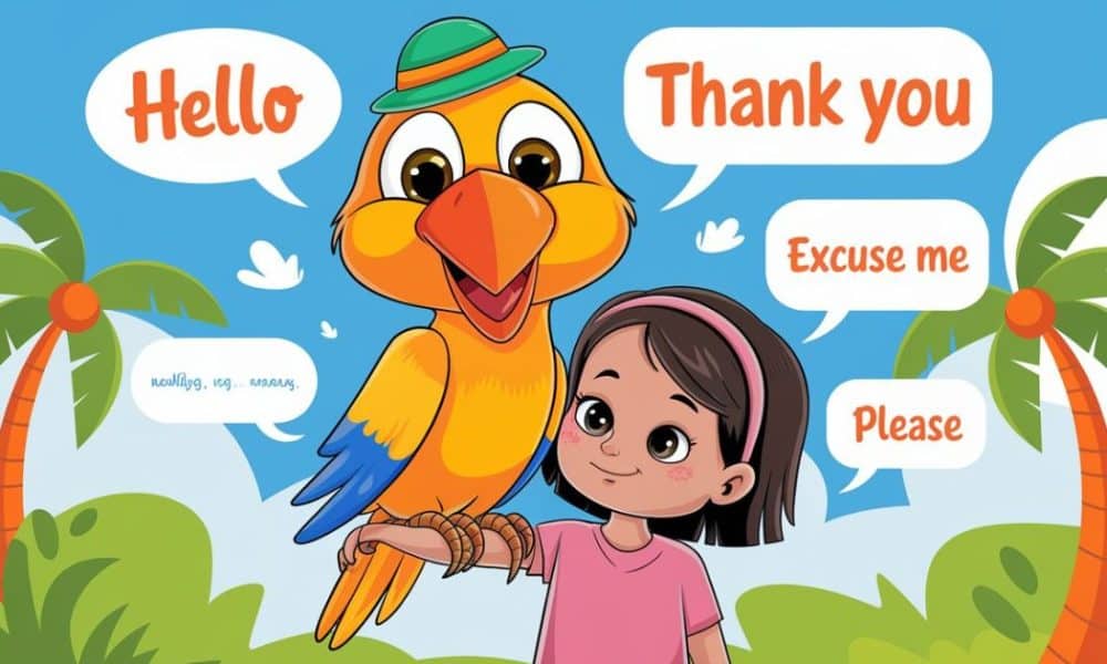 Pip the Polite Parrot