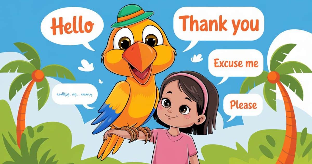 Pip the Polite Parrot