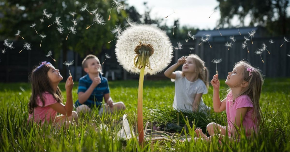 The Wishmaking Dandelion