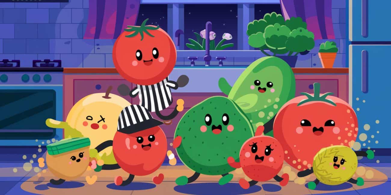 The Friendly Food Race